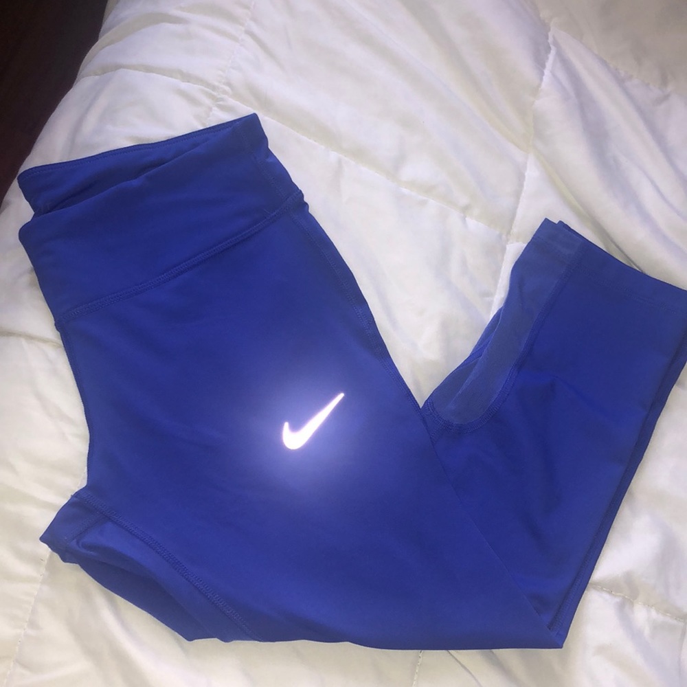 Purple Nike Dri-fit leggings